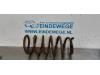 Rear coil spring from a Hyundai i10 (F5), 2007 / 2013 1.1i 12V, Hatchback, Petrol, 1.086cc, 49kW (67pk), FWD, G4HG, 2008-01 / 2013-12, F5P1 2009