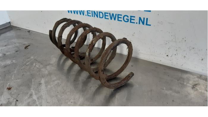 Rear coil spring from a Hyundai i10 (F5) 1.1i 12V 2009