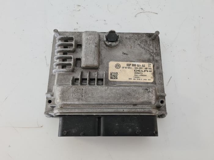Used Engine management computer Volkswagen Polo V (6R) 1.2 TDI 12V BlueMotion Price € 63,50 Margin scheme offered by Auto- en demontagebedrijf Eindewege