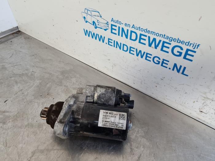 Begagnade Startmotor Volkswagen Golf VI (5K1) 1.6 TDI 16V Pris € 50,00 Marginaltabell erbjuds av Auto- en demontagebedrijf Eindewege