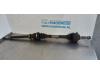 Front drive shaft, right from a Peugeot 206 (2A/C/H/J/S), 1998 / 2012 1.4 XR,XS,XT,Gentry, Hatchback, Petrol, 1.360cc, 55kW (75pk), FWD, TU3JP; KFW, 2000-08 / 2005-03, 2CKFW; 2AKFW 2004