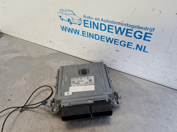Used Engine management computer Mercedes C (C204) 1.6 C-180 16V BlueEfficiency Price € 238,50 Margin scheme offered by Auto- en demontagebedrijf Eindewege