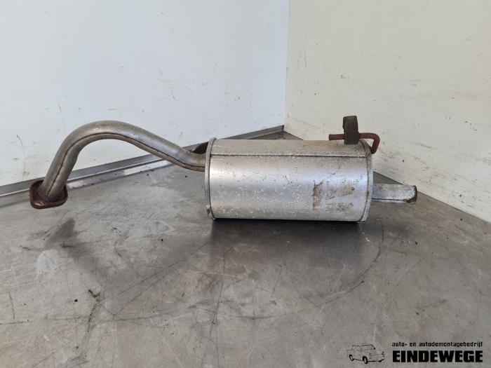 Exhaust rear silencer from a Nissan Micra (K11) 1.0 L,LX 16V 1994