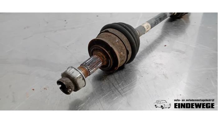 Front drive shaft, left from a Opel Corsa D 1.2 16V 2008