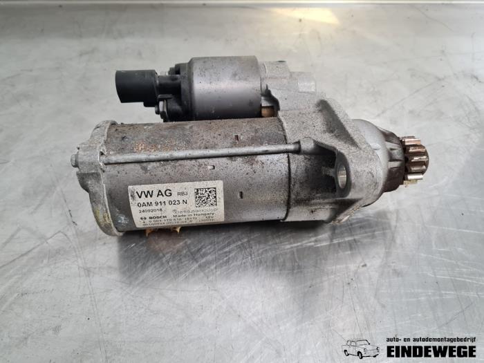 Begagnade Startmotor Volkswagen Golf VII (AUA) 1.0 TSI 12V BlueMotion Pris € 40,00 Marginaltabell erbjuds av Auto- en demontagebedrijf Eindewege