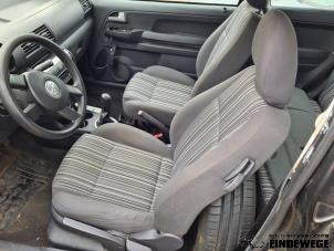 Used Set of upholstery (complete) Volkswagen Fox (5Z) 1.4 TDI Price on request offered by Auto- en demontagebedrijf Eindewege