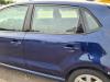 Porte arrière gauche d'un Volkswagen Polo V (6R) 1.2 TDI 12V BlueMotion 2011