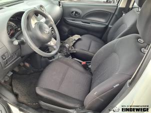 Used Set of upholstery (complete) Nissan Micra (K13) 1.2 12V Price on request offered by Auto- en demontagebedrijf Eindewege