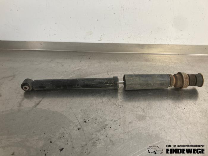 Rear shock absorber, left from a Volkswagen Lupo (6X1) 1.2 TDI 3L 2001