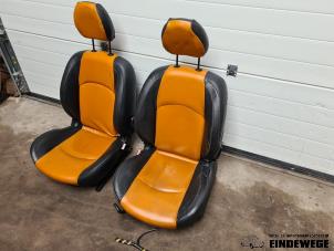 Used Set of upholstery (complete) Peugeot 206 (2A/C/H/J/S) 1.6 16V Price € 175,00 Margin scheme offered by Auto- en demontagebedrijf Eindewege