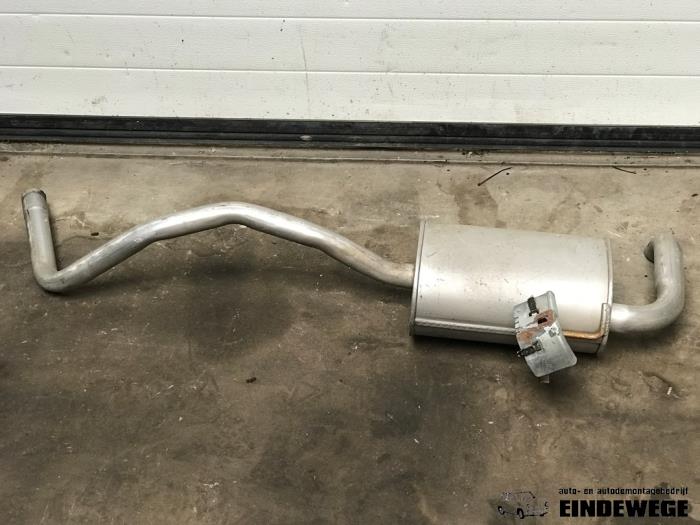 Gebrauchte Auspuff Enddämpfer Renault Megane II (BM/CM) 1.6 16V Autom. Preis € 35,00 Margenregelung angeboten von Auto- en demontagebedrijf Eindewege