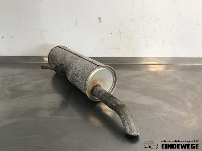 Gebrauchte Auspuff Enddämpfer Peugeot 307 (3A/C/D) 1.6 16V Preis € 35,00 Margenregelung angeboten von Auto- en demontagebedrijf Eindewege