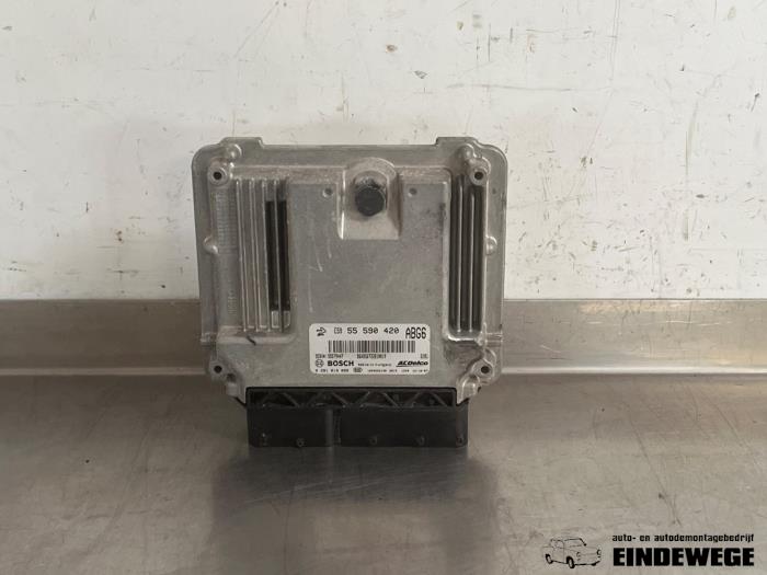 Used Engine management computer Opel Zafira Tourer (P12) 2.0 CDTI 16V 110 Ecotec Price € 52,50 Margin scheme offered by Auto- en demontagebedrijf Eindewege