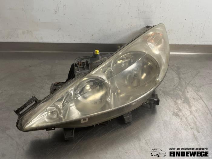 Phare Gauche PEUGEOT 207 1.4 Confort - Occasion, Référence 9649986280 - éclairage Avant Gauche