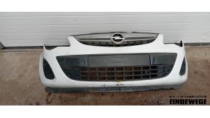 Begagnade Främre stötfångare Opel Corsa D 1.3 CDTi 16V ecoFLEX Pris € 315,00 Marginaltabell erbjuds av Auto- en demontagebedrijf Eindewege