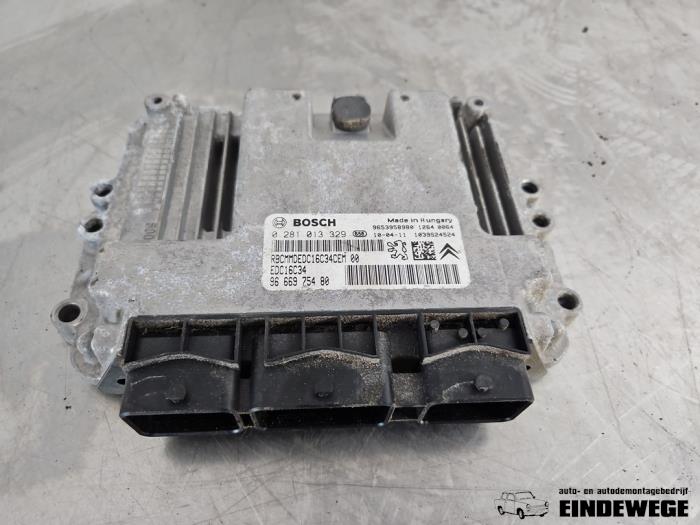 Used Engine management computer Citroen Berlingo 1.6 Hdi 16V 90 Price € 78,50 Margin scheme offered by Auto- en demontagebedrijf Eindewege