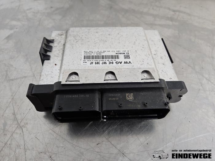 Used Engine management computer Skoda Fabia III Combi (NJ5) 1.2 TSI 16V Greentech Price € 52,50 Margin scheme offered by Auto- en demontagebedrijf Eindewege