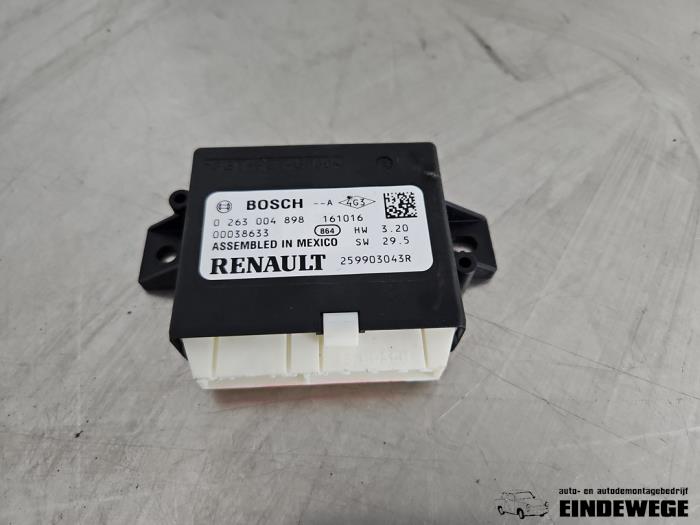 Begagnade PDC-modul Renault Kadjar (RFEH) 1.5 dCi DPF Pris € 45,00 Marginaltabell erbjuds av Auto- en demontagebedrijf Eindewege