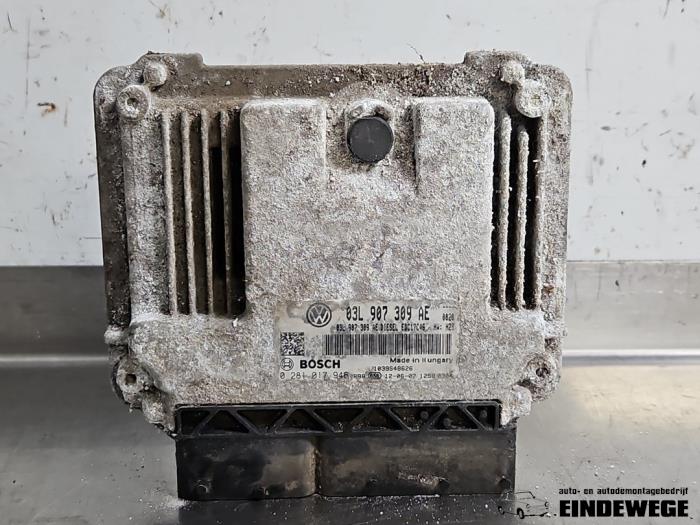 Used Engine management computer Volkswagen Passat (362) 2.0 TDI 16V 140 Price € 78,50 Margin scheme offered by Auto- en demontagebedrijf Eindewege