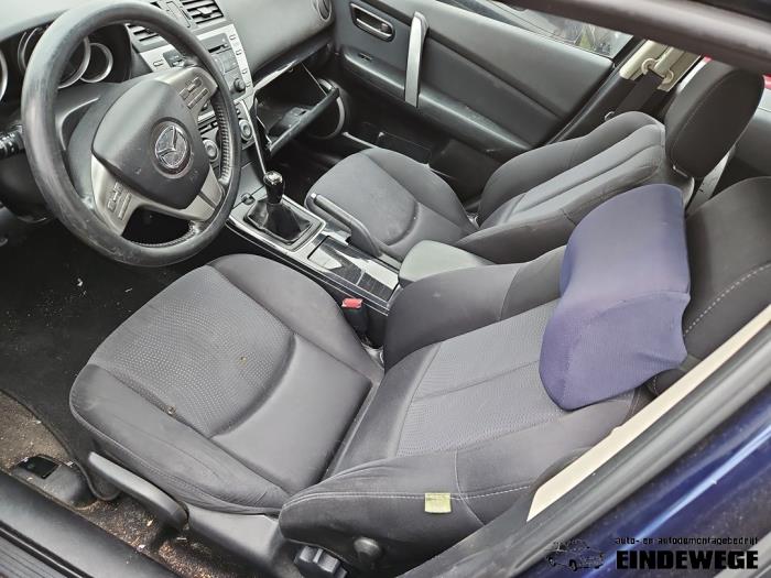 Używane Fotel lewy Mazda 6 SportBreak (GH19/GHA9) 2.0 CiDT 16V Cena na żądanie oferowane przez Auto- en demontagebedrijf Eindewege