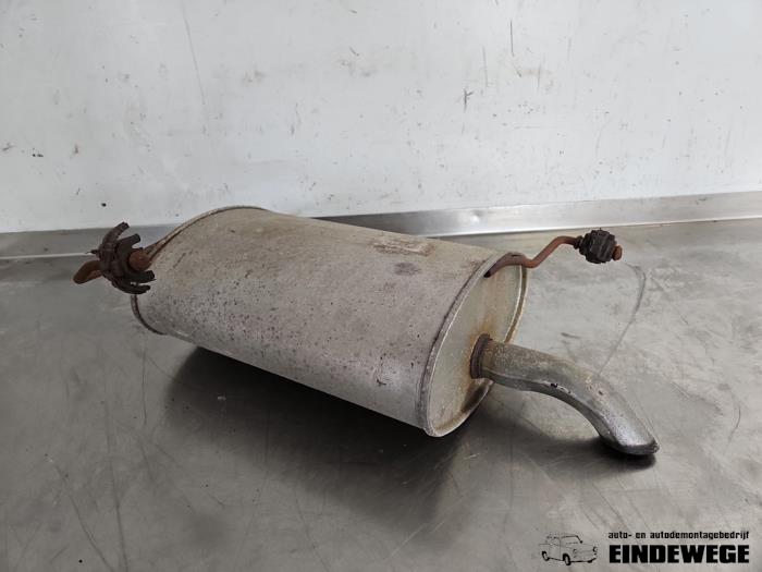 Gebrauchte Auspuff Enddämpfer Peugeot 206 SW (2E/K) 1.6 16V Preis € 35,00 Margenregelung angeboten von Auto- en demontagebedrijf Eindewege