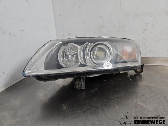 Używane Reflektor lewy Audi A6 (C6) 3.0 TDI V6 24V Quattro Cena € 157,50 Procedura marży oferowane przez Auto- en demontagebedrijf Eindewege