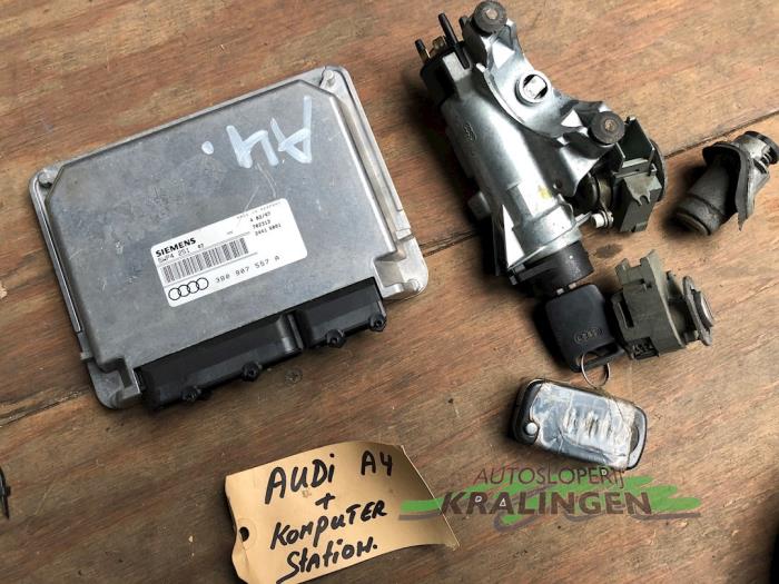 Gebrauchte Schlossset Audi A4 (B5) 1.6 Preis € 100,00 Margenregelung angeboten von Autosloperij Kralingen B.V.