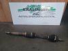 Front drive shaft, right from a Ford Transit Connect, 2002 / 2013 1.8 Tddi, Delivery, Diesel, 1.753cc, 55kW (75pk), FWD, BHPA; P7PA; R2PA; EURO4; P7PB, 2002-09 / 2013-12 2003