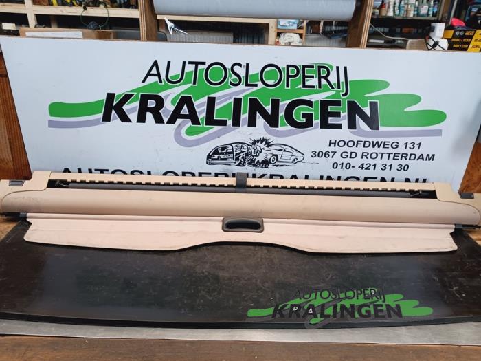 Parcel shelf cover