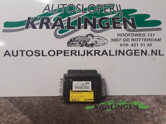 Used Engine management computer Chevrolet Kalos (SF48) 1.2 Price € 24,99 Margin scheme offered by Autosloperij Kralingen B.V.