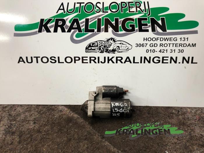 Usagé Démarreur Renault Kangoo Express (FC) 1.5 dCi 60 Prix € 24,98 Règlement à la marge proposé par Autosloperij Kralingen B.V.