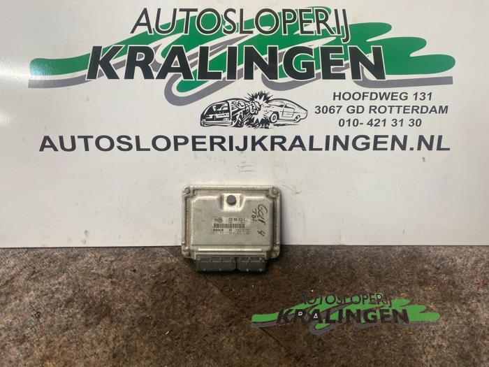 Used Engine management computer Volkswagen Golf IV (1J1) 1.9 TDI Price € 28,99 Margin scheme offered by Autosloperij Kralingen B.V.