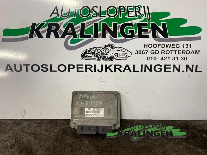 Used Engine management computer Skoda Fabia (6Y2) 1.4i Price € 19,00 Margin scheme offered by Autosloperij Kralingen B.V.