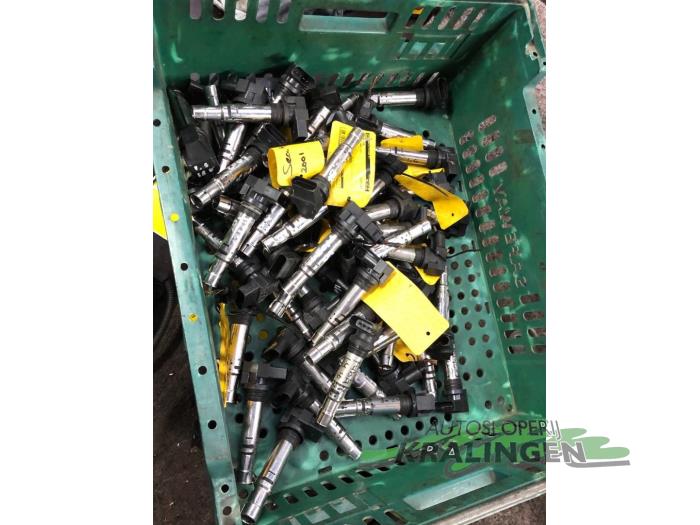 Gebrauchte Stift Zündspule Volkswagen Polo IV (9N1/2/3) 1.4 16V Preis € 9,99 Margenregelung angeboten von Autosloperij Kralingen B.V.