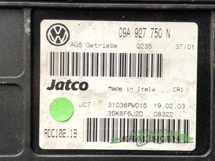Sterownik skrzyni automatycznej z Volkswagen Golf IV (1J1) 1.9 TDI 100 2003