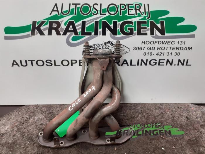 Gebrauchte Abgaskrümmer Mitsubishi Colt (Z2/Z3) 1.3 16V Preis € 25,00 Margenregelung angeboten von Autosloperij Kralingen B.V.