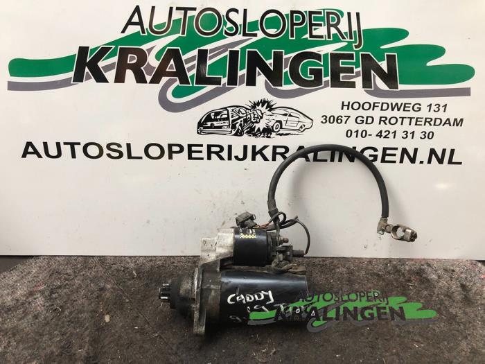 Gebrauchte Anlasser Volkswagen Caddy II (9K9A) 1.9 TDI Preis € 24,99 Margenregelung angeboten von Autosloperij Kralingen B.V.
