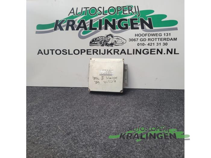 Used Engine management computer Mercedes E Combi (S210) 2.4 E-240 V6 18V Price € 100,00 Margin scheme offered by Autosloperij Kralingen B.V.