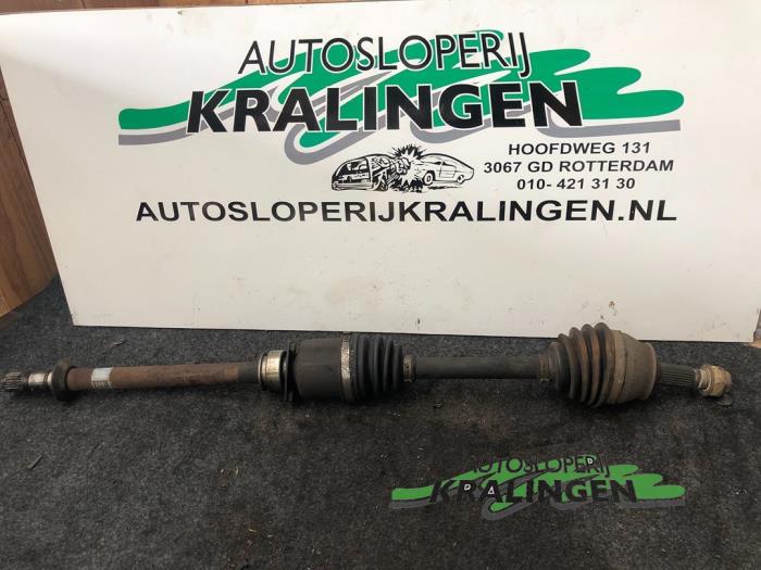 Front drive shaft, right from a Fiat Grande Punto (199) 1.3 JTD Multijet 16V 85 Actual 2010