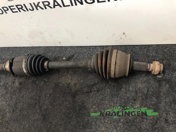 Front drive shaft, right from a Fiat Grande Punto (199) 1.3 JTD Multijet 16V 85 Actual 2010