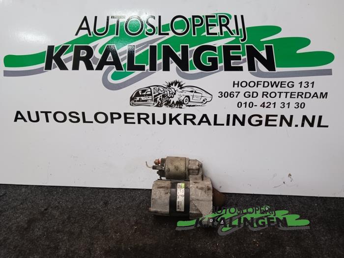 Begagnade Startmotor Renault Twingo (C06) 1.2 16V Pris € 24,98 Marginaltabell erbjuds av Autosloperij Kralingen B.V.