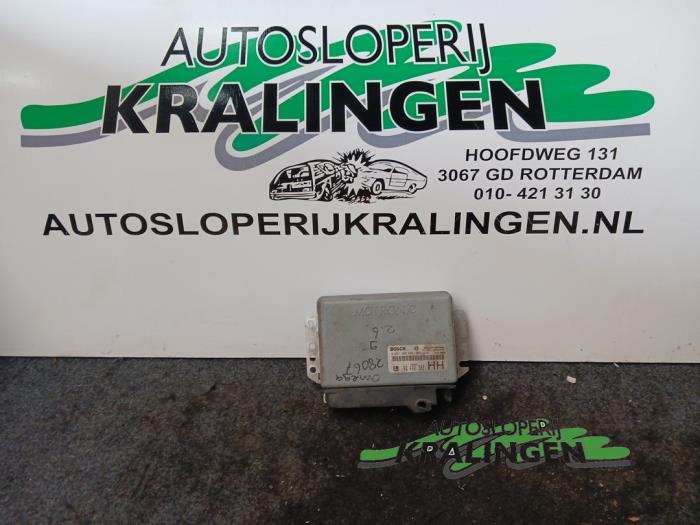 Used Engine management computer Opel Omega B (25/26/27) 2.5i V6 24V Price € 100,00 Margin scheme offered by Autosloperij Kralingen B.V.