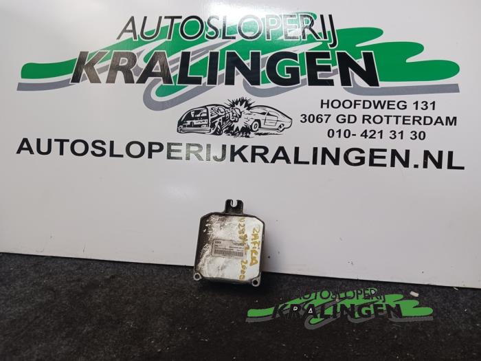 Used Engine management computer Opel Zafira (F75) 1.6 16V Price € 50,00 Margin scheme offered by Autosloperij Kralingen B.V.