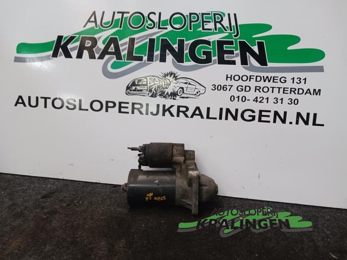 Used Starter Fiat Stilo (192A/B) 1.6 16V 3-Drs. Price € 24,98 Margin scheme offered by Autosloperij Kralingen B.V.