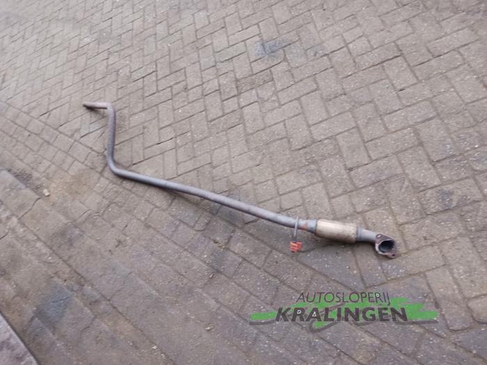 Exhaust middle silencer from a Ford Ka II 1.2 2010