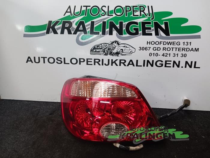 Taillight, left from a Mitsubishi Outlander (CU) 2.0 16V 4x2 2006