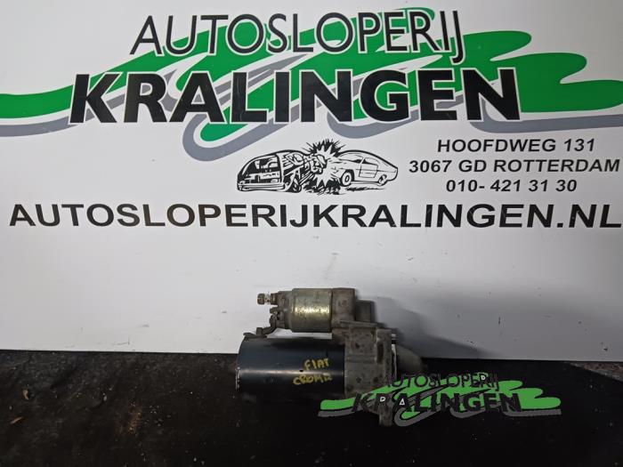 Used Starter Fiat Croma (194) 1.9 D Multijet 16V Price € 24,98 Margin scheme offered by Autosloperij Kralingen B.V.