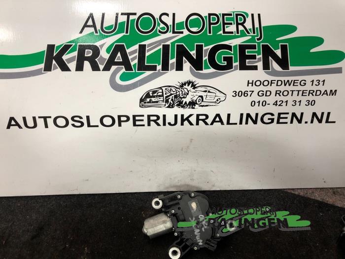 Rear window wiper motor