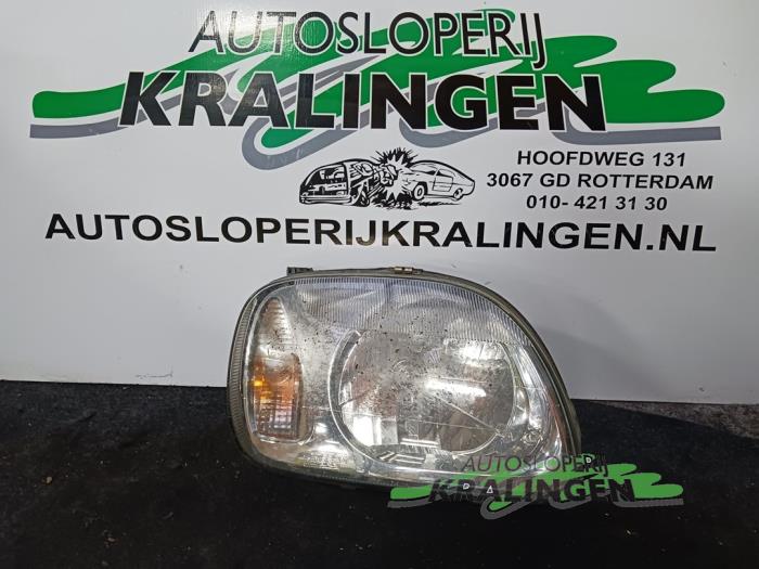 Używane Reflektor prawy Nissan Micra (K11) 1.3 LX,SLX 16V Cena € 24,99 Procedura marży oferowane przez Autosloperij Kralingen B.V.