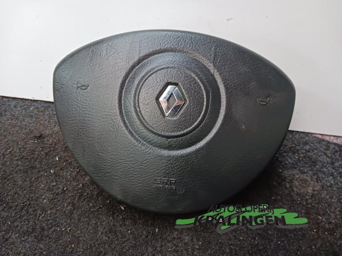Left airbag (steering wheel) from a Renault Clio III (BR/CR) 1.2 16V 75 2006